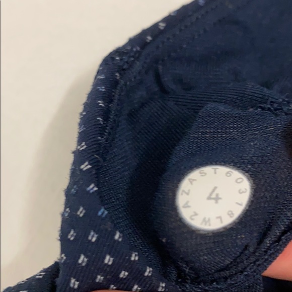 Lululemon Navy Dotted Energy Bra - Picture 3 of 3